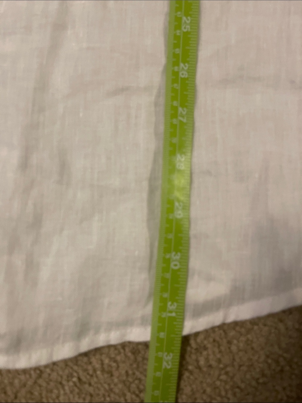 Sigrid Olsen White Linen Button-Front Tunic Blouse 1X - Picture 11 of 11